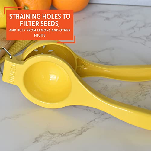  MUSA USA VICTORIA-70007 Lemon Squeezer, Yellow