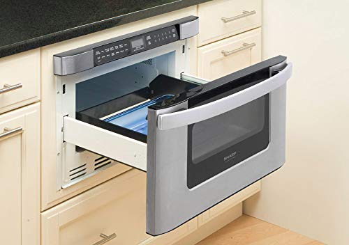 Sharp Harp KB-6524PS 24-Inch Microwave Drawer Oven, 1.2 Cu. Ft., Stainless Steel
