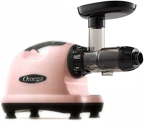  8006 Nutrition Center Quiet Dual-Stage Slow Speed Masticating Juicer Creates Continuous Fresh Healthy Fruit And Vegetable Juice At 80 Revolutions Per Minute High Juice Yield, 150-Watt, Red