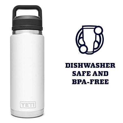 Yeti Rambler 26 Oz Bottle, Vacuum Insulated, Stainless Steel With Chug Cap