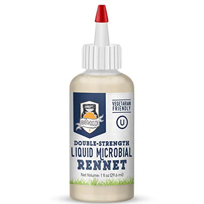  Liquid Microbial Rennet For Cheese Making | Vegetarian | Milk Coagulant | Make Cheese At Home Including Vegan Cheese |