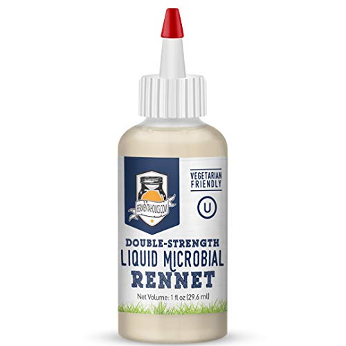  Liquid Microbial Rennet For Cheese Making | Vegetarian | Milk Coagulant | Make Cheese At Home Including Vegan Cheese |