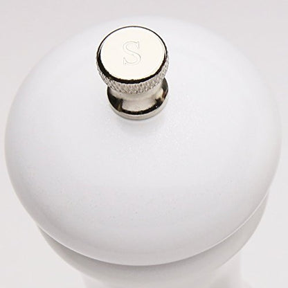  Elegance Salt Mill Grinder, Pearl Metallic