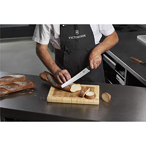Victorinox Swiss Army 10-1/4" Serrated Bread Knife With Fibrox Handle