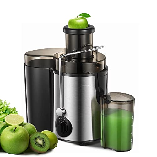  Juicer Machines Vegetable And Fruit With 3-Speed Setting, Upgraded Version 400W Motor