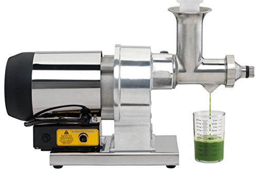  WG800 Wheatgrass Juicer, 12" Height, 23.03" Width, 7.09" Length, Stainless Steel