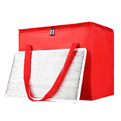  Musbus Premium Insulated Food Delivery Bag 23x14x15 Inches Waterproof Catering Supply Bag For Hot Food Delivery - Premium Food Warmer Bag For Uber Eats And Doordash Food Delivery Heavy Duty