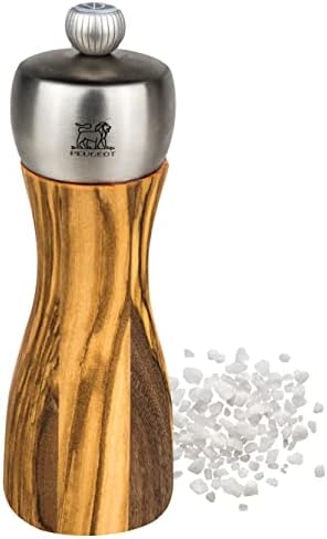 Peugeot Classic Fidji Salt Mill, Olive Wood