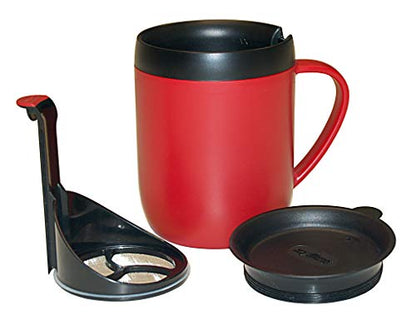 Zyliss Hot Mug Cafetiere, Red