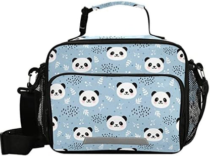  Lunch Bag Sugar Skull Flowers Rose Daisy Insulated Cooler Thermal Lunch Bag Box For Kids School Children Students Girls Boys Mexican Day Of The Dead Skull Love Heart Lunch Box Handbag Woman Man