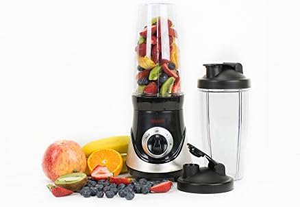  Professional On The Go Blender For Shakes And Smoothie. Our Blender For Shakes And Smoothies Is Stainless Steel With Multi Function. Ideal Mini Food Processor, Include Two 28oz Blender Cup For Smoothie Or Other Food. Compact Blenders For Kitchen.