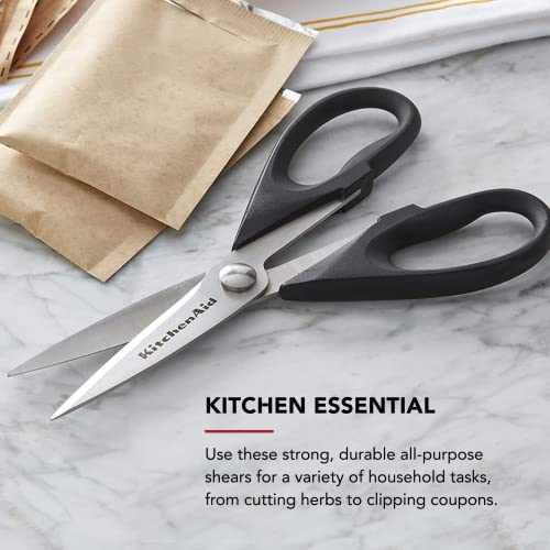 KitchenAid All Purpose Shears With Protective Sheath, One Size, Black