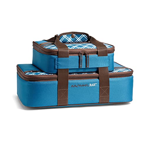  Insulated Casserole Carrier With Dish Storage Combo, Hot Cold Food Carrier, Delivery Bag, Insulated Food Bag, Casserole Carrier Bag Insulated, Casserole Carriers For Hot Or Cold Food, Hot Carrier