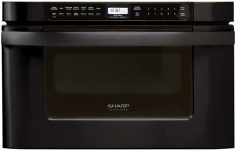 Sharp Harp KB-6524PS 24-Inch Microwave Drawer Oven, 1.2 Cu. Ft., Stainless Steel