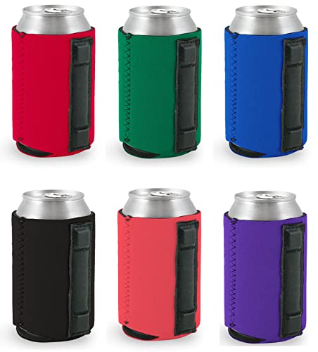  Blank Magnetic Can Coolie (6 Pack, Various)