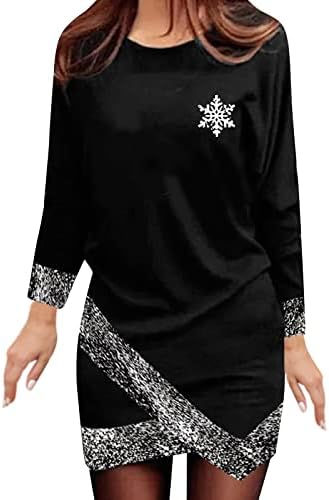  Sweatshirts For Women Loose Fit Fall Plus Size Sweatshirts Long Sleeve Crew Neck Christmas Print Pullover Top Fall