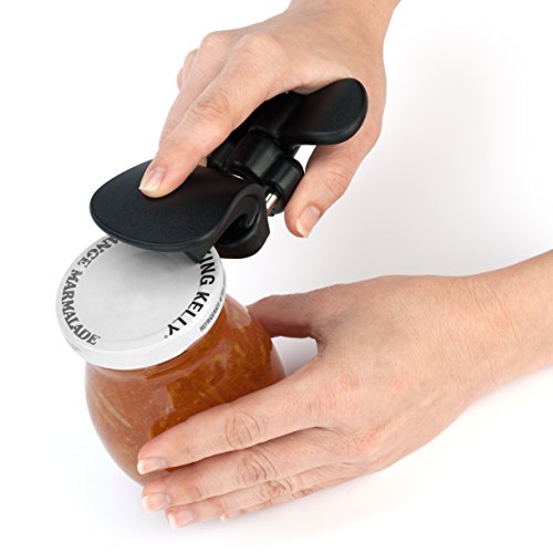  Bartelli Soft Edge 3-in-1 Ambidextrous Safety Can Opener Jar Opener And Bottle Opener