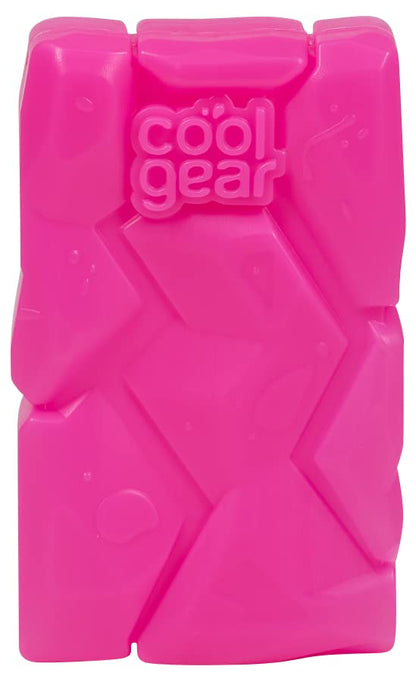  Cool Gear 4-Pack Fat Ice Pack | Reusable Ice Blocks For Lunch Box, Coolers, & More | BPA Free With Non-Toxic Freezer Gel | Keeps Food Cold & Fresh