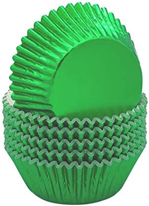 Classic Black Paper-Lined Foil Cupcake Liners Standard Baking Cups For Party And More, 120-Count