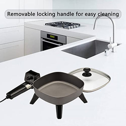  Small Electric Skillet - With Temperature Control Serves 1 To 2 People (6 Inch)