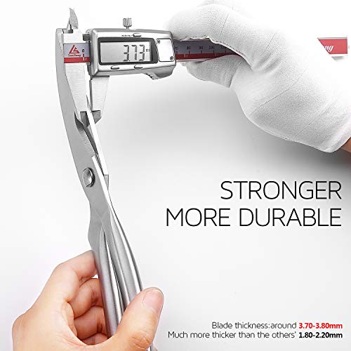  Heavy Duty Poultry Shears WELLSTAR, Utility Ultra Sharp Spring Loaded Kitchen Scissors For Meat Chicken Fish Seafood BBQ Stainless Steel Food Scissors (Silver)
