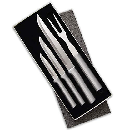  Ada Cutlery Prepare Then Carve Carving Knife Gift Set – Stainless Steel Blades With Aluminum Handles