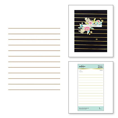  Glimmer HOT FOIL Plate SKINNYSTRI, Metal