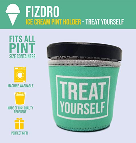  Fizdro Ice Cream Pint Holder - Treat Yourself (Mint)