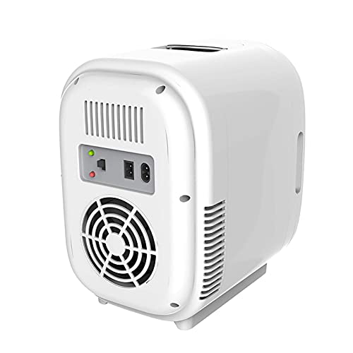  TONPOP 6L Car Small Refrigerator Mute Mini Heating And Cooling Box Car Home Dual-purpose Cosmetics Breast Milk Cooler Student Dormitory Home Travel