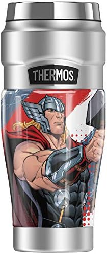 Thermos MARVEL - Hulk Incredible STAINLESS KING Stainless Steel Travel Tumbler, Vacuum Insulated & Double Wall, 16oz