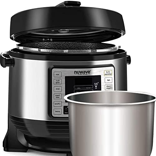  Nutri-Pot Digital Pressure Cooker 8-quart With Stainless Steel Inner Pot & Sure-Lock Technology