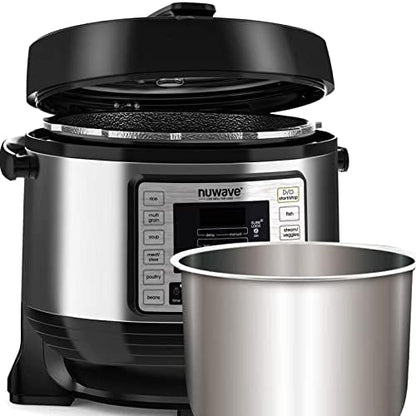  Nutri-Pot Digital Pressure Cooker 8-quart With Stainless Steel Inner Pot & Sure-Lock Technology