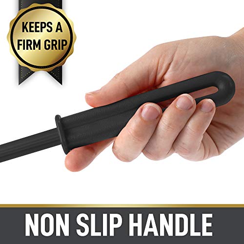  Meat Chopper - Premium Meat Masher, Ground Beef Masher, & Hamburger Chopper Utensil - Perfect For Turkey, Mashed Potato, Baking, Cooking & More (Black)