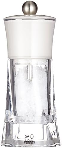 Peugeot Molene Salt Mill, 5.5-Inch, White