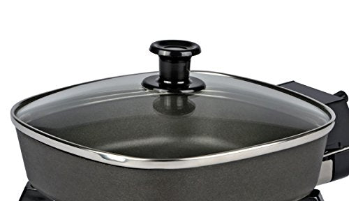 TM-602SK Electric Skillet, 6 Inch, Black