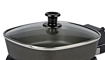  TM-602SK Electric Skillet, 6 Inch, Black