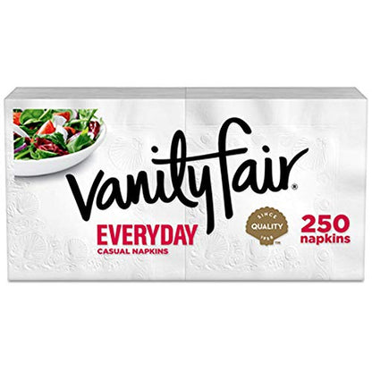  Everyday Paper Napkins, 250 2-Ply Disposable Napkins
