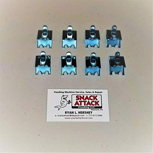  TRUE, BEVERAGE AIR & FOGEL (8) COMMERCIAL COOLER/FREEZER SHELF CLIPS - NSF