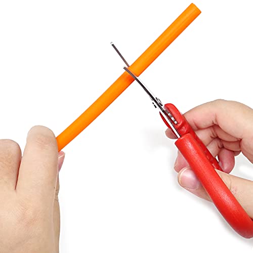 Onbay 2PCS Multifunctional Stainless Steel Shears Kitchen Seafood Scissors Fish Crab Shrimp Lobster Scissors Seafood Peeling Tools For Home (2 Color, 6")