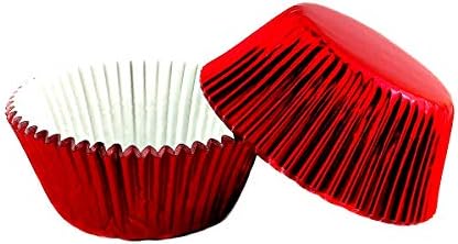  Foil Baking Cups Cupcake Wrappers Muffin Liners, Standard, 200 Count (Purple)