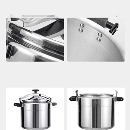  Pressure Cooker- Programmable Pressure Cooker, Slow Cooker,Rice Cooker,Steamer,Saute，Family Best Choice (Color : Silver, Size : 28CM)