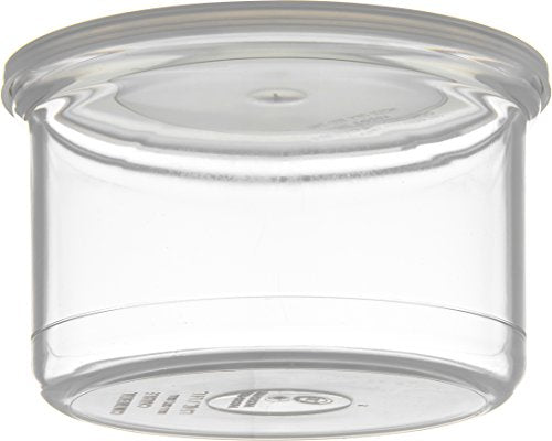 ™ Round Storage Container With Lid, 1.5 Quart Crock, Clear