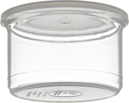  ™ Round Storage Container With Lid, 1.5 Quart Crock, Clear