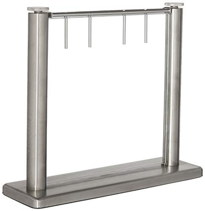  Züm 6-Piece Forged Block Set, Stainless Steel/Glass