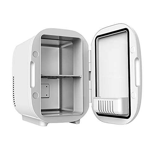  TONPOP 6L Car Small Refrigerator Mute Mini Heating And Cooling Box Car Home Dual-purpose Cosmetics Breast Milk Cooler Student Dormitory Home Travel