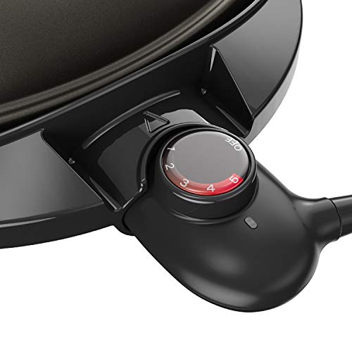  Indoor/Outdoor Electric Grill, 15-Serving, Black
