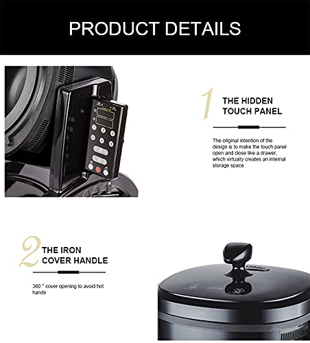  Automatic Intelligent Stirring Cooker Robot Chinese Auto 9L Capacity Induction Cooker For Restaurant Hotel