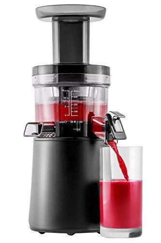  H-AA Slow Juicer, Matte Black