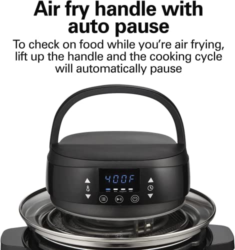  Air Fryer Lid For 6 And 8 Quart Pressure Cookers, Black