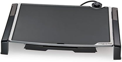 Presto 07073 Electric Tilt-N-fold Griddle, 19", Black & 06852 16-Inch Electric Skillet With Glass Cover
